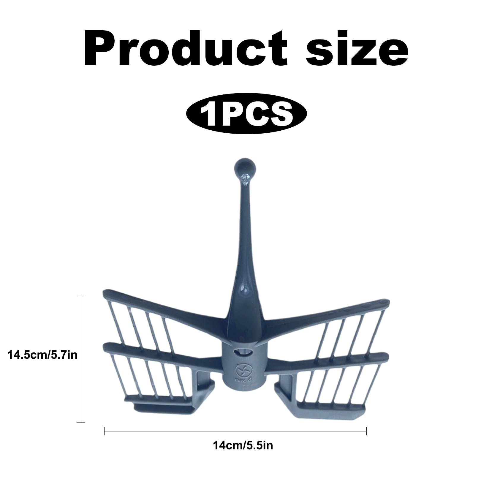 Fouet Papillon Pour Thermomix TM5, TM6, TM31 - Accessoire De Remplacement En Plastique Alimentaire