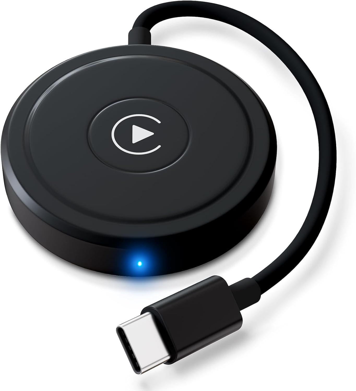 Carplay Wireless Adattatore per iPhone, CarPlay Senza Fili Convertire CarPlay Cablato in CarPlay Senza Fili da Usare Per Auto dal 2017 iPhone iOS 10+