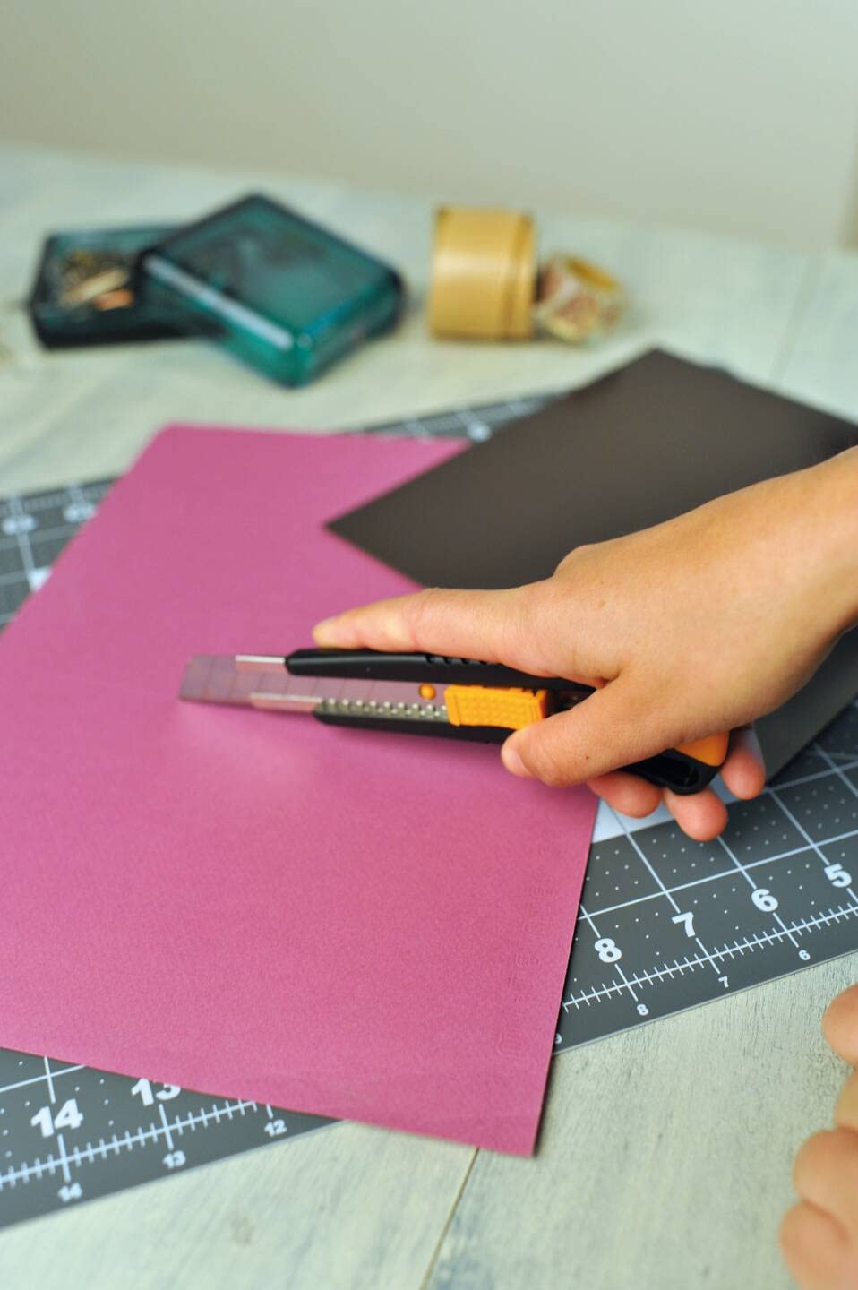 Fiskars Tapis de découpe A2, 45 cm x 60 cm, Résistant à la découpe, 1003895