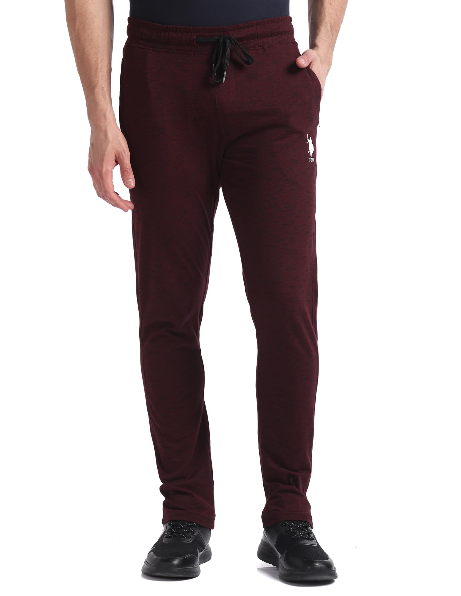 U.S. POLO ASSN. Mens Comfort Fit Cotton Polyester I672 Lounge Track Pants (Pack of 1)-picture-46