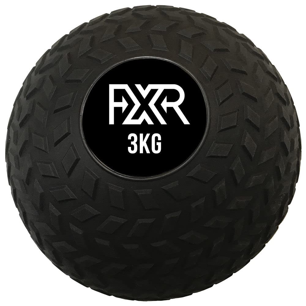 FXR Sports Commercial Non Bounce Fitness Boxing Tyre Slam Ball (3kg)