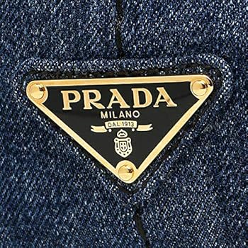 Amazon | [プラダ] トートバッグ ショルダーバッグ カナパ デニム