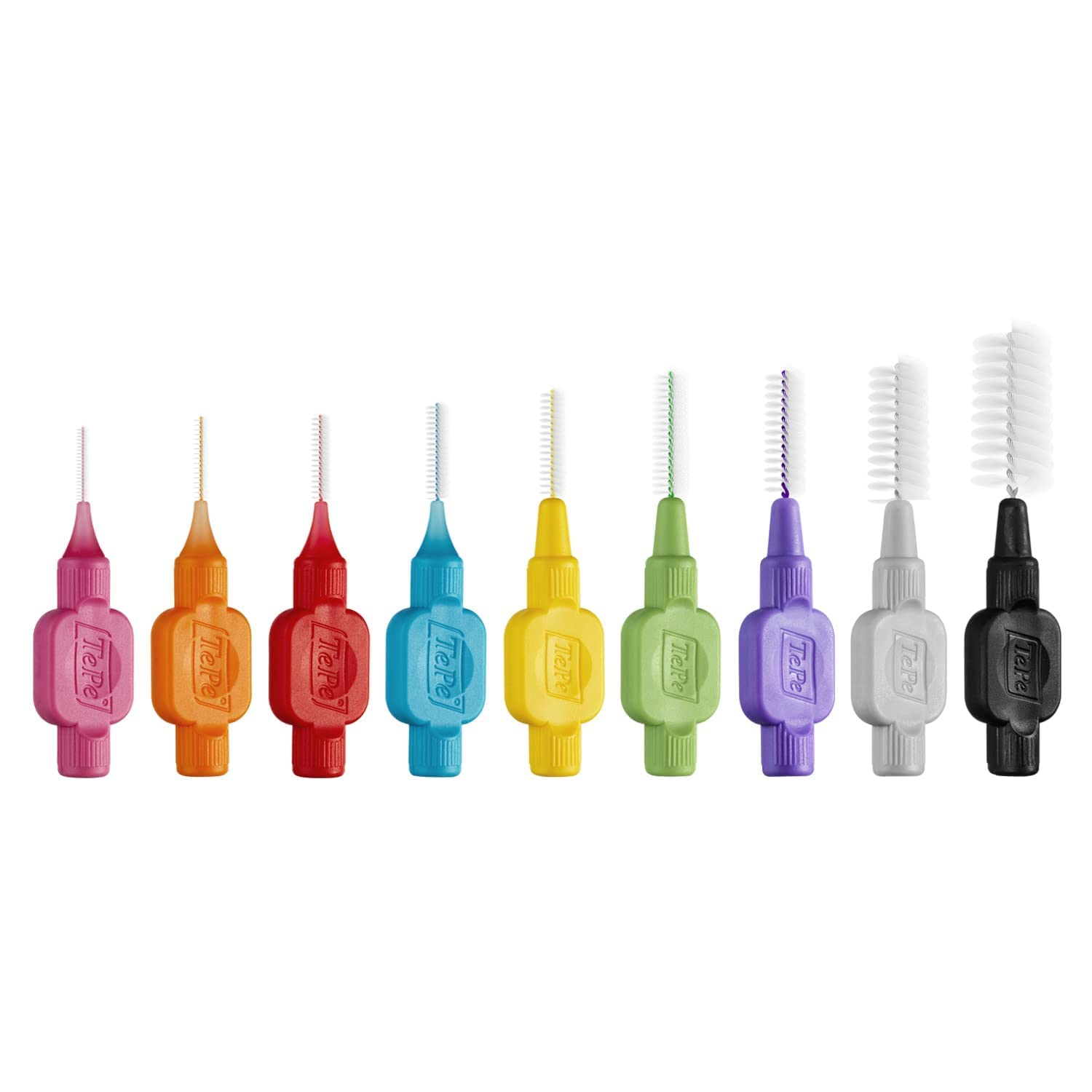 TEPE Blister 0.5 MM - KIRMIZI Diş Arayüz Fırçası (1 x 6 Adet) (2 paketi)