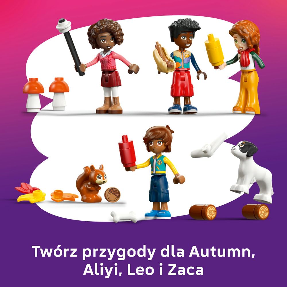 LEGO Friends Jesienna leśna chatka 42705 | Leśna chatka, zestaw do odgrywania ról, prezent dla dziewczynki i chłopca 9+, 1229 elementów