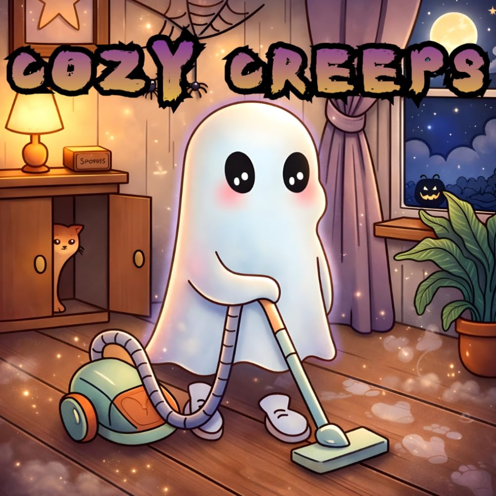 Cozy creepy Coloring Book for Teens and Adults: Cute Creepy Scenes for Relaxing, Spooky Nights & Stress Relief (COZY COLOURING BOOKS)