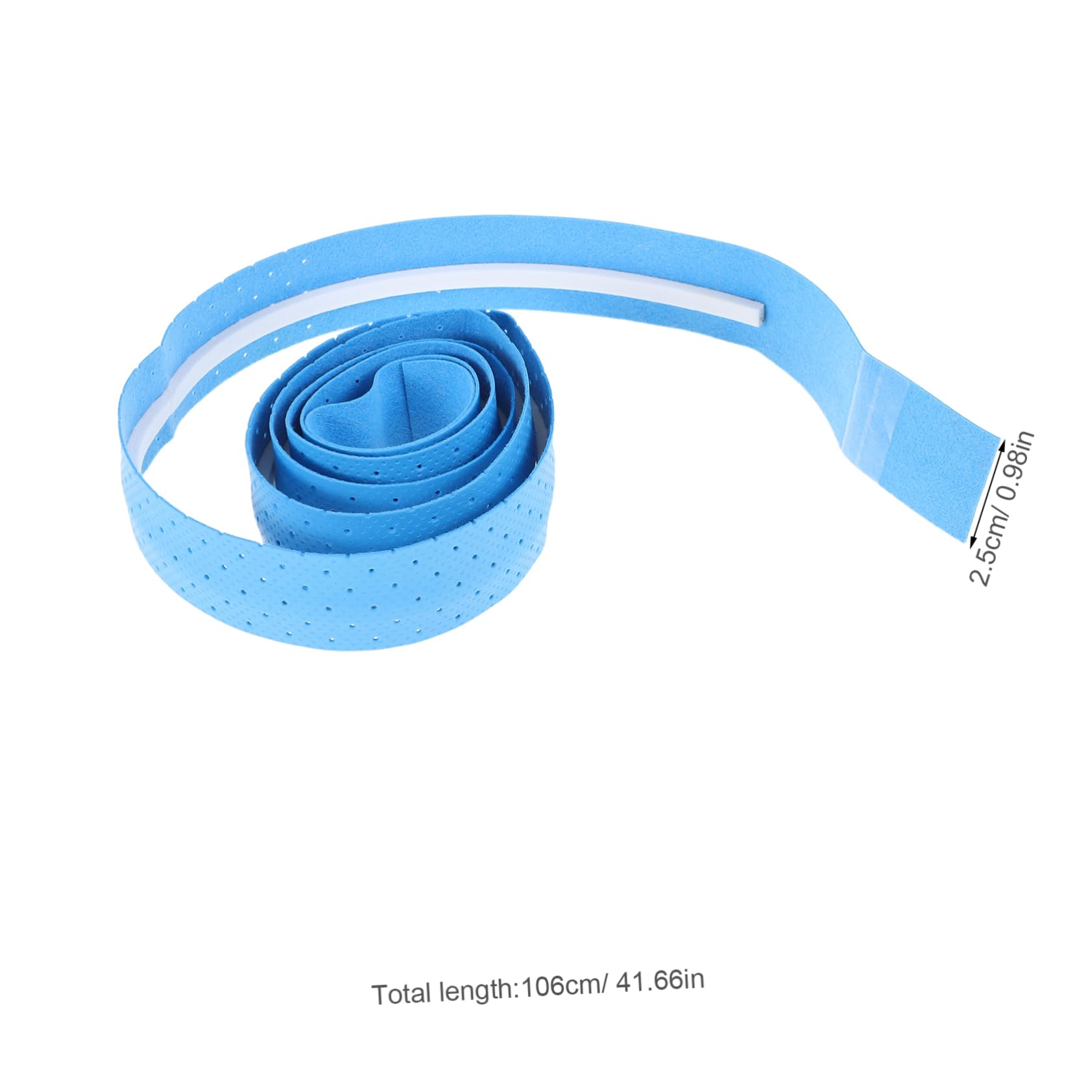 BESPORTBLE 5pcs Tennis Grip Tape Badminton Racket Wraps Sweat Absorbent Overgrip Anti Skid Racquet Wrap Band Roll for Paddle Accessories