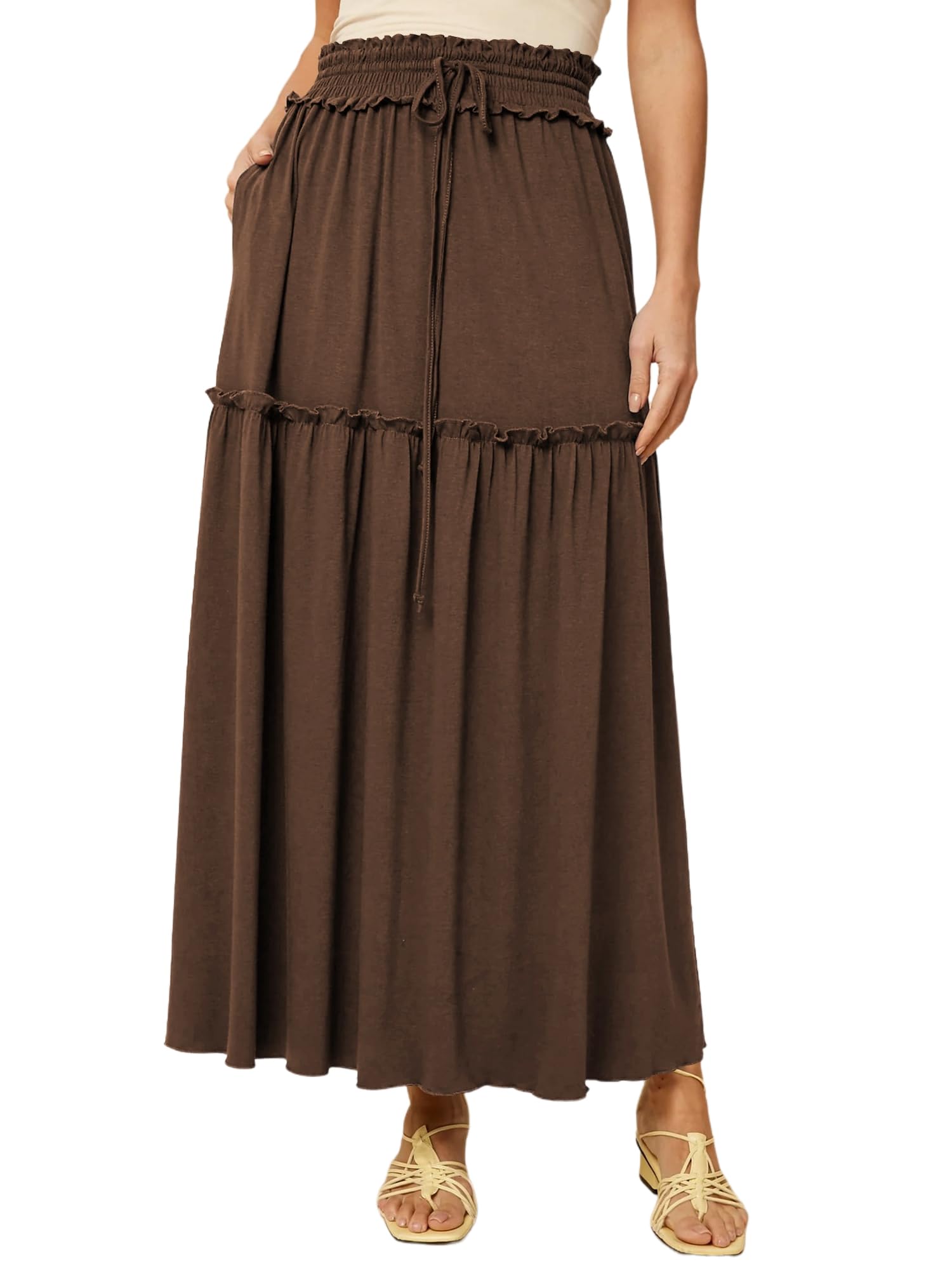 MAYFASEY Damen Gold Star Bedruckte Lange Ärmel Stretch Mesh