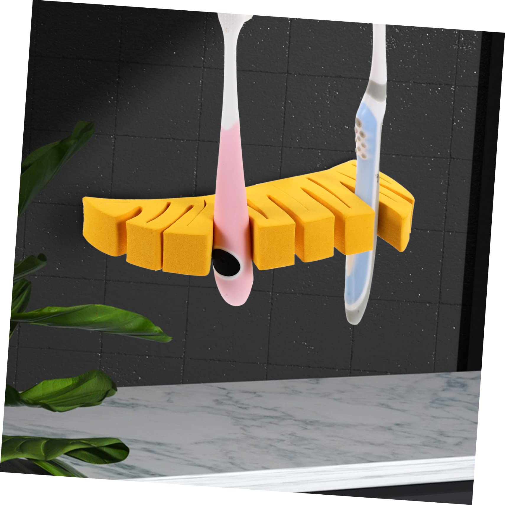 DECHOUS 5 Set Portaspazzolino Da Parete Elettrico Per Bagno Portaspazzolino Da Parete Da Dentifricio E Spazzolino 2 Pezzi * 5