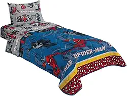 Lepper, Edredom Homem Aranha Solteiro Infantil Dupla Face Microfibra Lepper