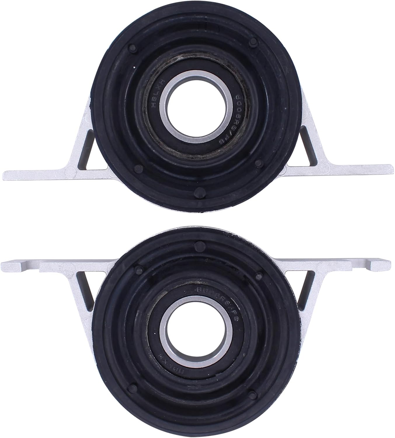 MOTOKU Front and Rear Driveshaft Center Support Bearing for Cadillac SRX 2010-2016