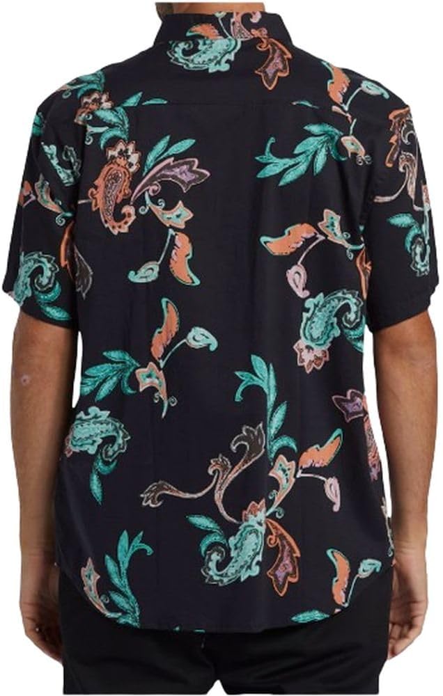 Billabong Men's Classic Sundays Woven Short Sleeve Short Sleeve Shirt