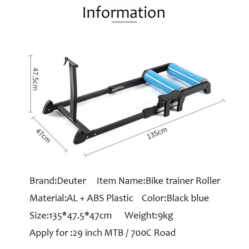 Rulli da Allenamento per Bici, Allenamento per Bici da Allenamento per Allenamento A Casa al Coperto per Bici da Strada MTB 700C da 24-29 Pollici