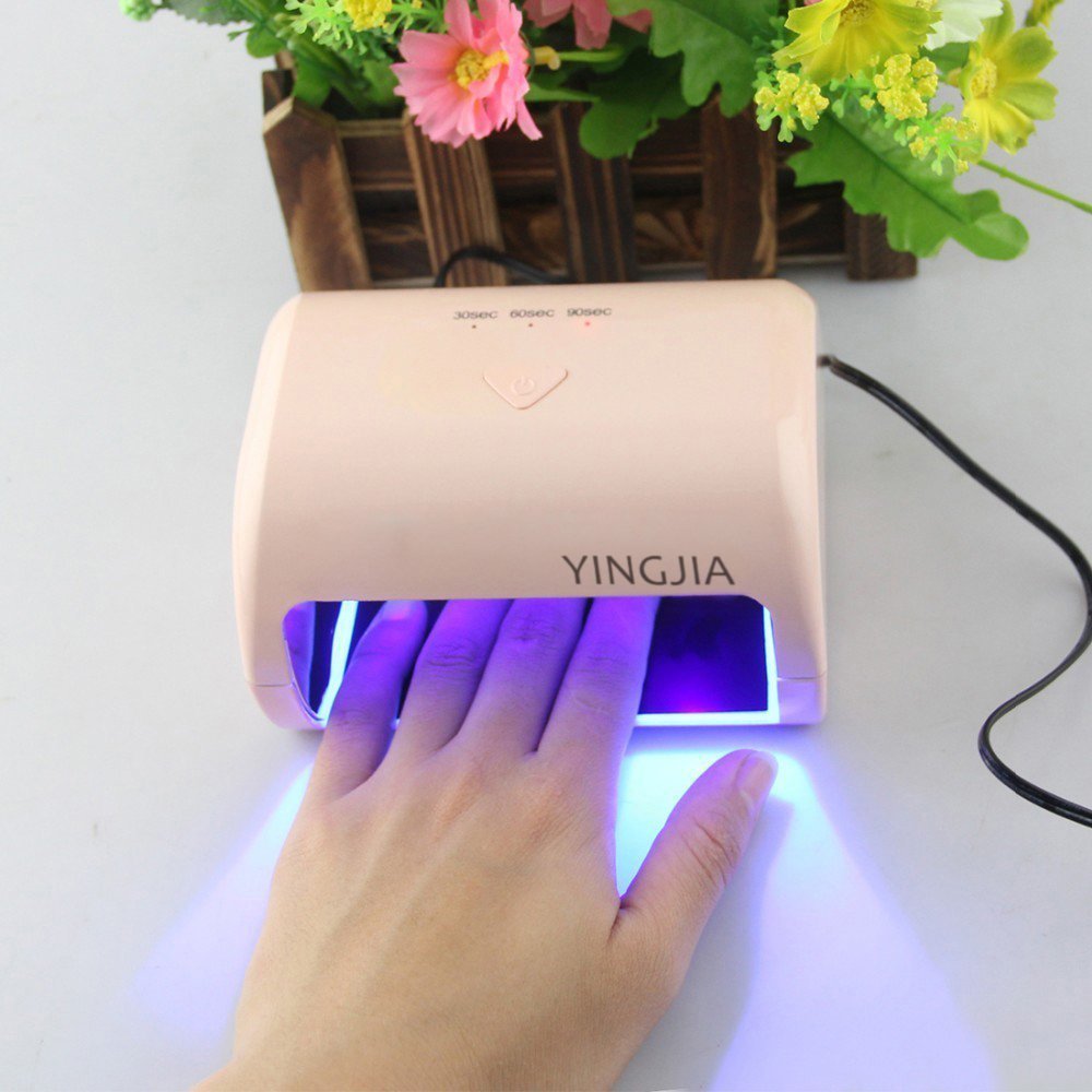 Professional UV LED Nail Dryer,Portable Mini Gel Polish Nail Lamp,3 Timer Setting,Nail Polish Dryer,Gel led lamp,Dryer Nail (Pink)