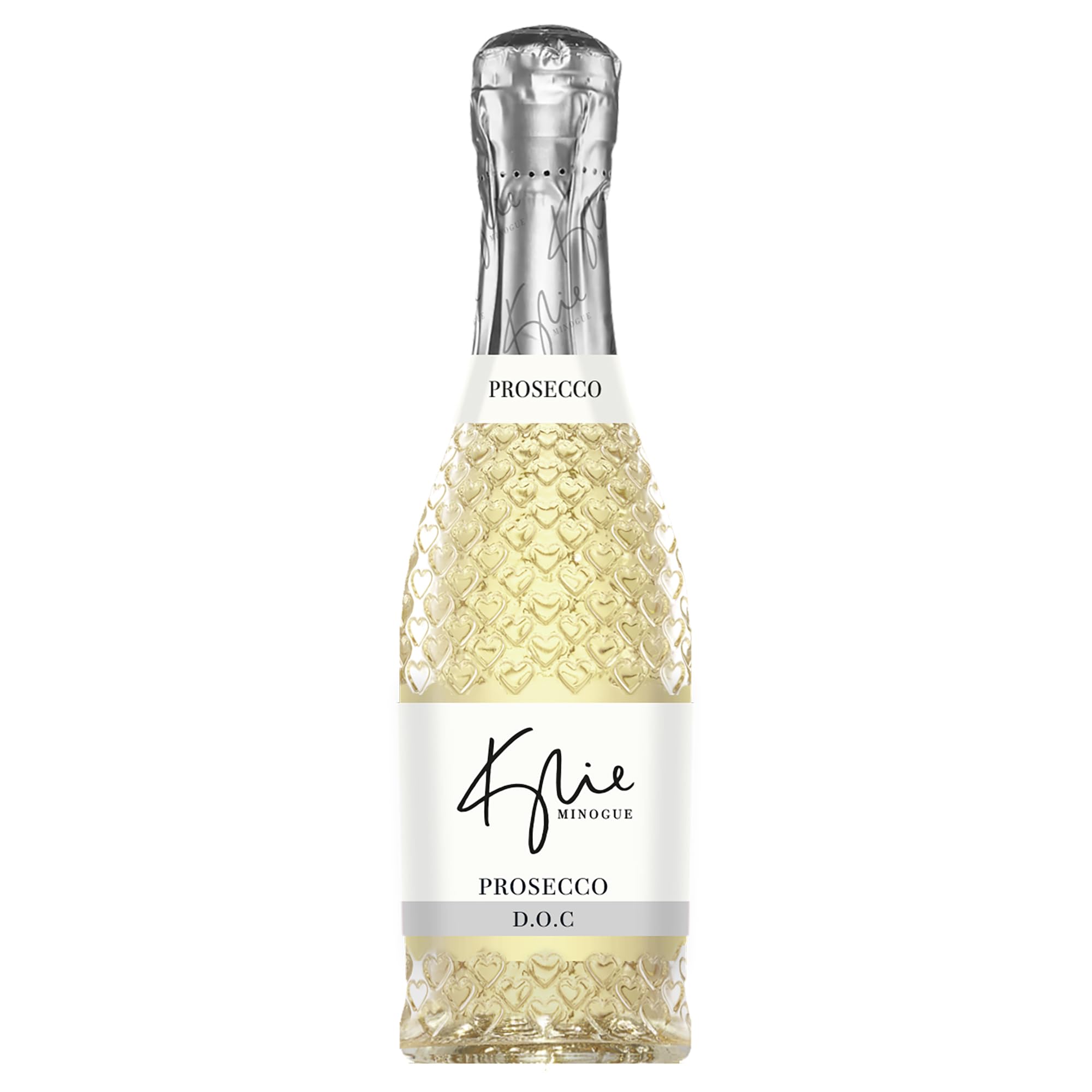 Kylie Minogue Prosecco D.O.C – The Signature Range, 20cl, 10.5% ABV – A Refreshing Italian Sparkling Perfect for Any Moment