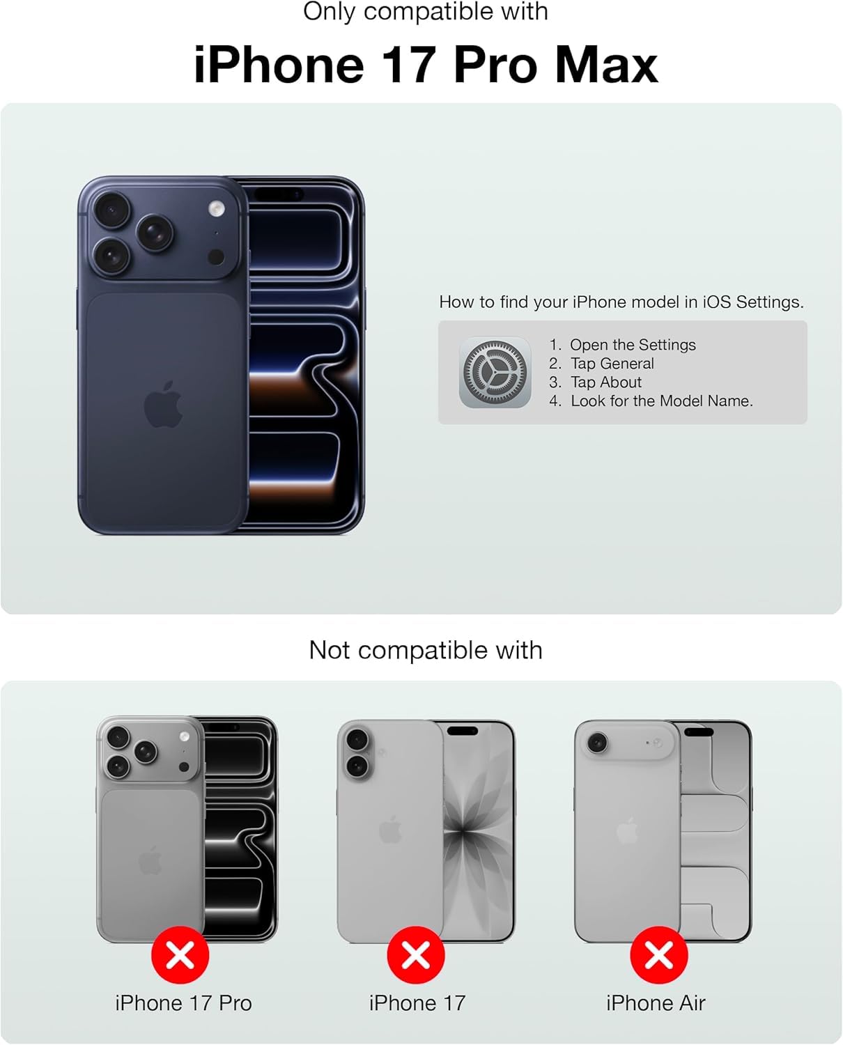 OpenTech® Military-Grade Tempered Glass Screen Protector for iPhone 18 Pro Max/iPhone 17 Pro Max with Edge to Edge Coverage - Case Friendly, Anti-scratch and Bubble free installation kit (6.9 Inches) — Amazon image 2