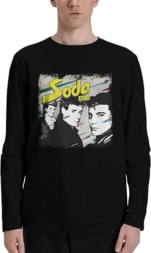 Soda Stereo Soda Stereo Long Sleeve Boys Fall Casual Round Neck Pullover