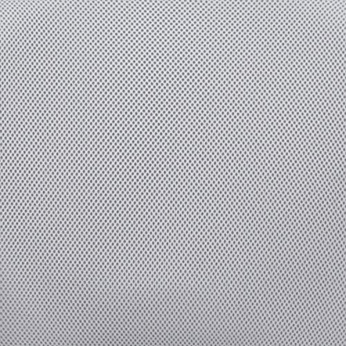 Flash Furniture Chair, Chrome, White, Mid-Back