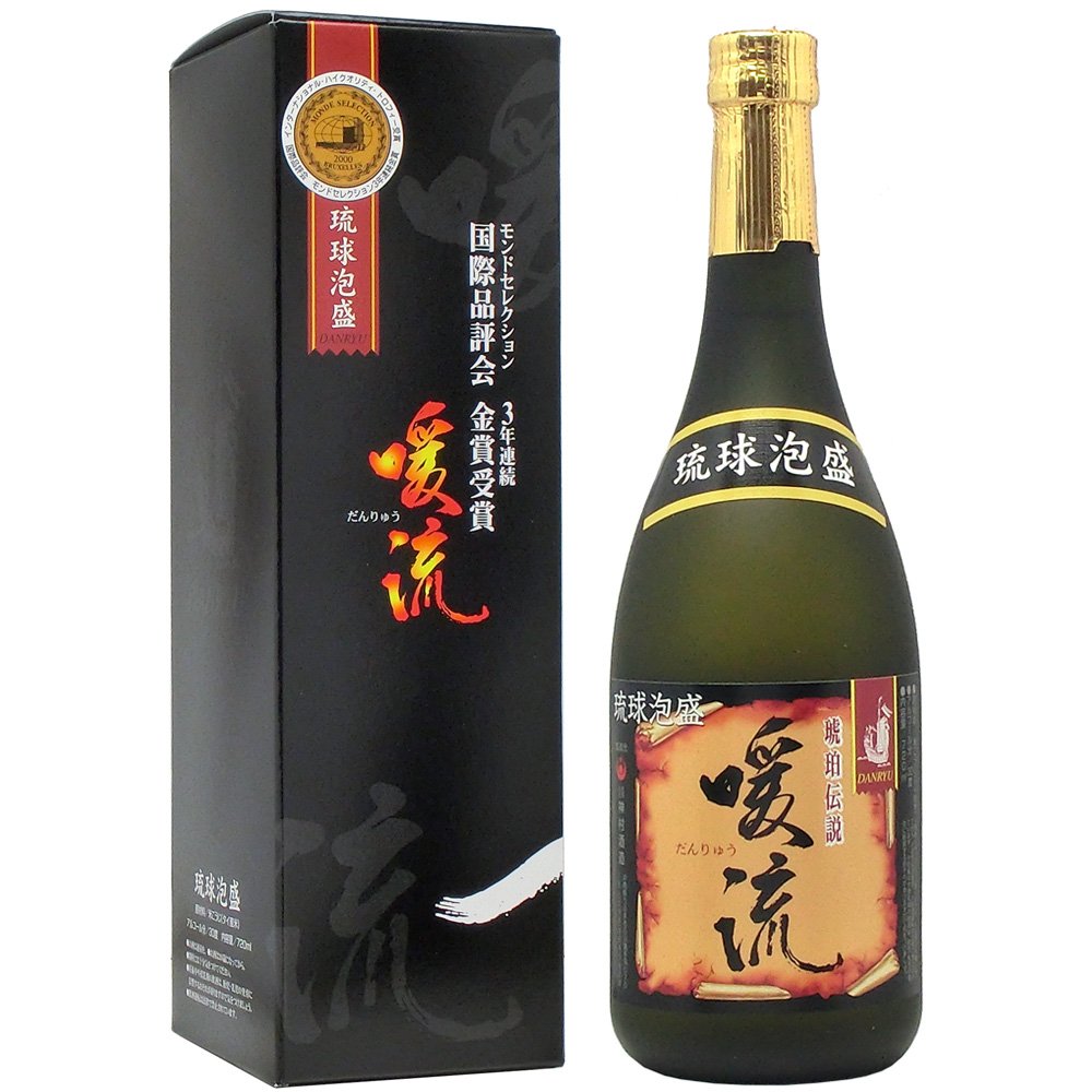 Amazon.co.jp: 【泡盛】 暖流 琥珀伝説 樫樽熟成古酒 30度 720ml