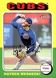 2024 TOPPS HERITAGE #256 HAYDEN WESNESKI CHICAGO CUBS BASEBALL OFFICIAL TRADING CARD OF MLB
