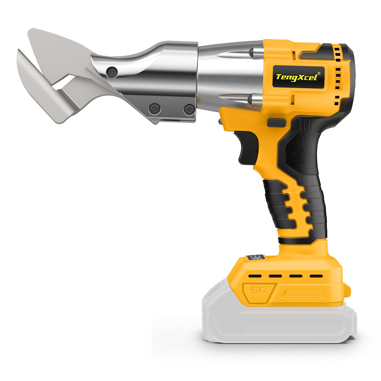 Cordless Metal Shears for Dewalt 20V Max-14GA Steel Metal Cutter for Cutting Sheet Metal, Leather, and Carpet with 360° Pivoting Head. Long-Lasting Cutting Power with Brushless Motor(NO Battery)