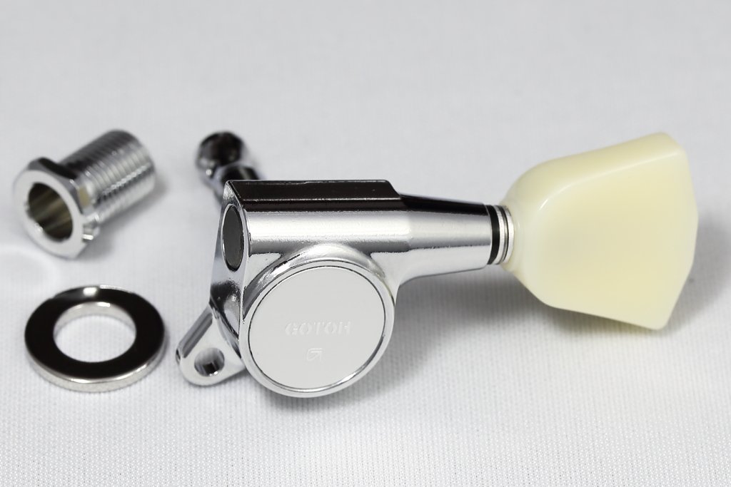 Amazon | GOTOH ギターペグ SG381 L3+R3 マグナムロック クローム