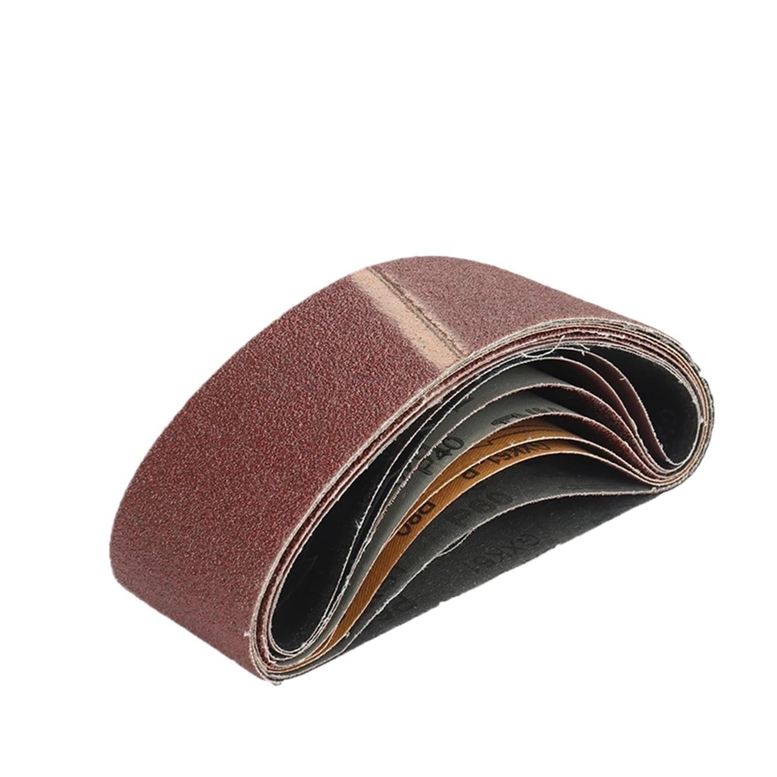 Sanding Belts 15PCS Sanding Belt Pneumatic Sander Accessories 3x21 Inch Abrasive for Metal Wood Furniture Grinding for Woodworking