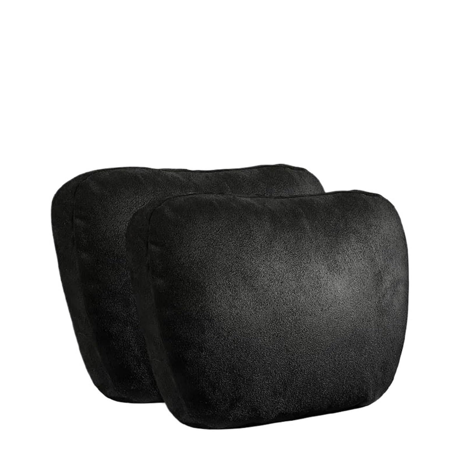 ONEMAJI Car Neck Pillow for Kia Ceed Ⅲ Sportswagon Combi 2018-, Ergonomic Cervical Relief Soft Interior Accessory Breathable Headrest Cushion Neck Support Pad,Black-2pc