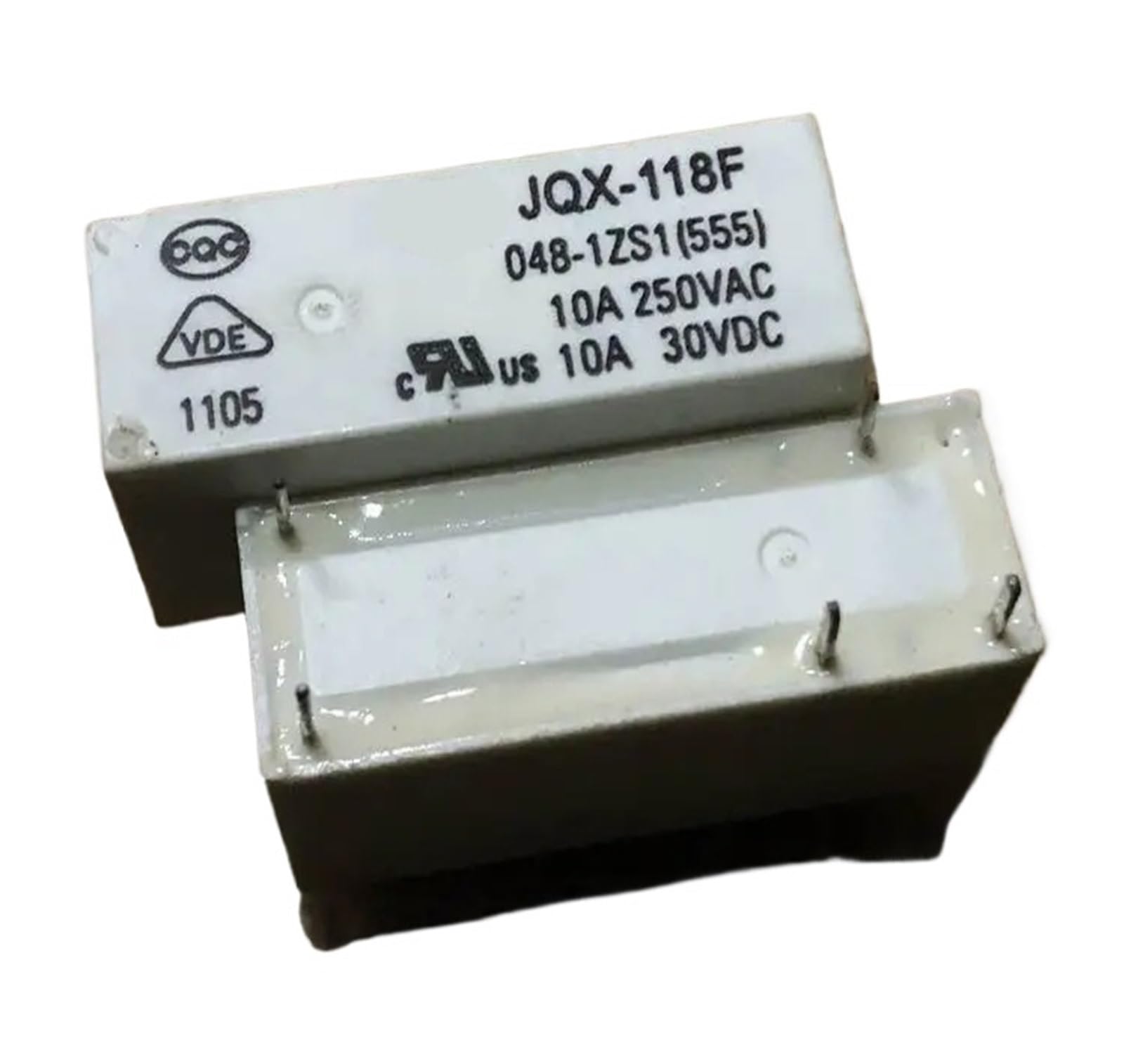 Yzwrwrmktb One Color 1Pc Jqx-118F 048-1Zs1(555) (118Fc-10A) Relay 5Pins