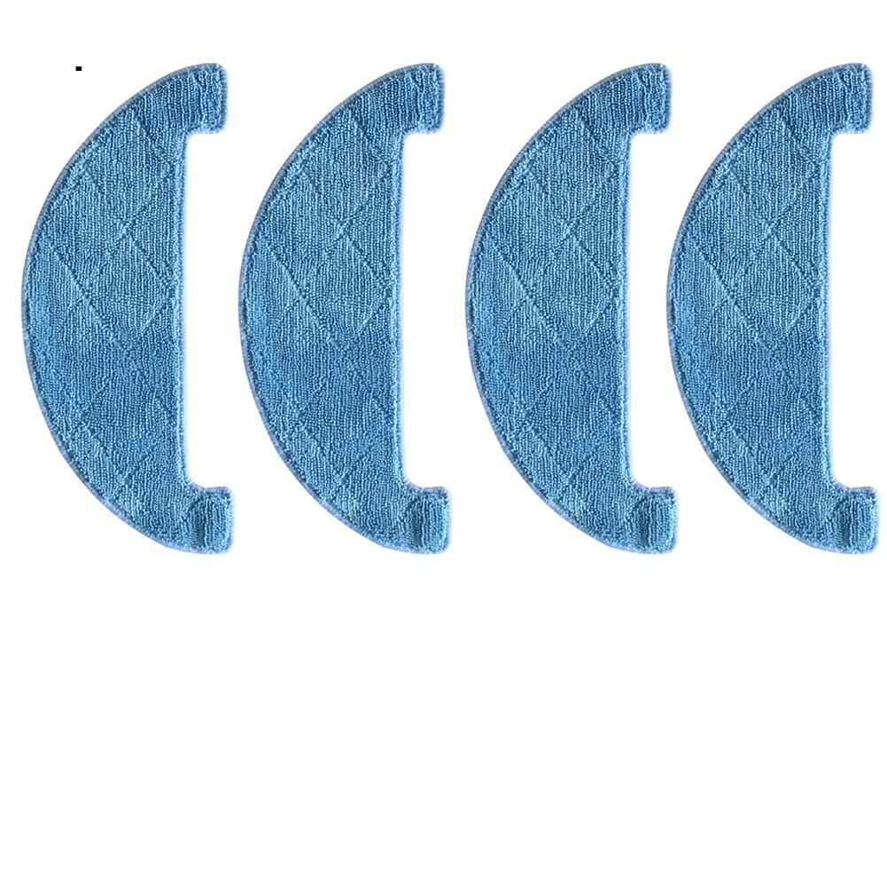 CHINKO4pcs Vacuum Cleane Mop Cloth Mopping Pads For ILife A7 A9S A9 A80 Plus A10s V8 V8s X750 X800 X785 V80 Actual