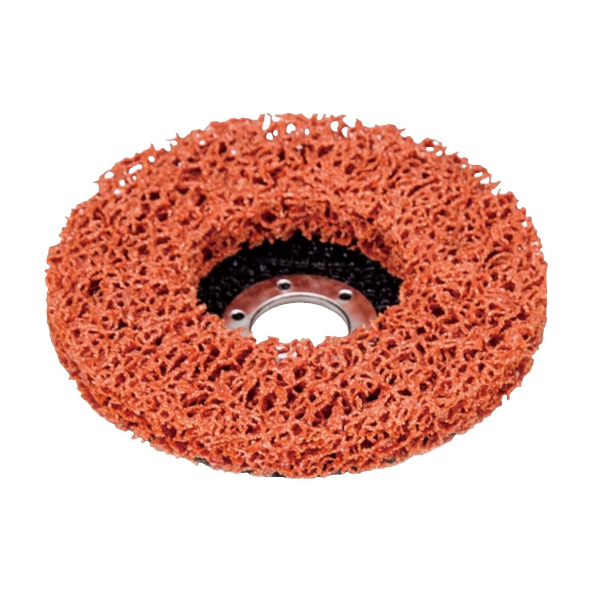 Nylonowe koło polerskie, niewidome krążki polerskie, krążki szlifierskie z włókna metalowego, koła szlifierskie do samochodu (125 pomarańczowych diamentów x 22)