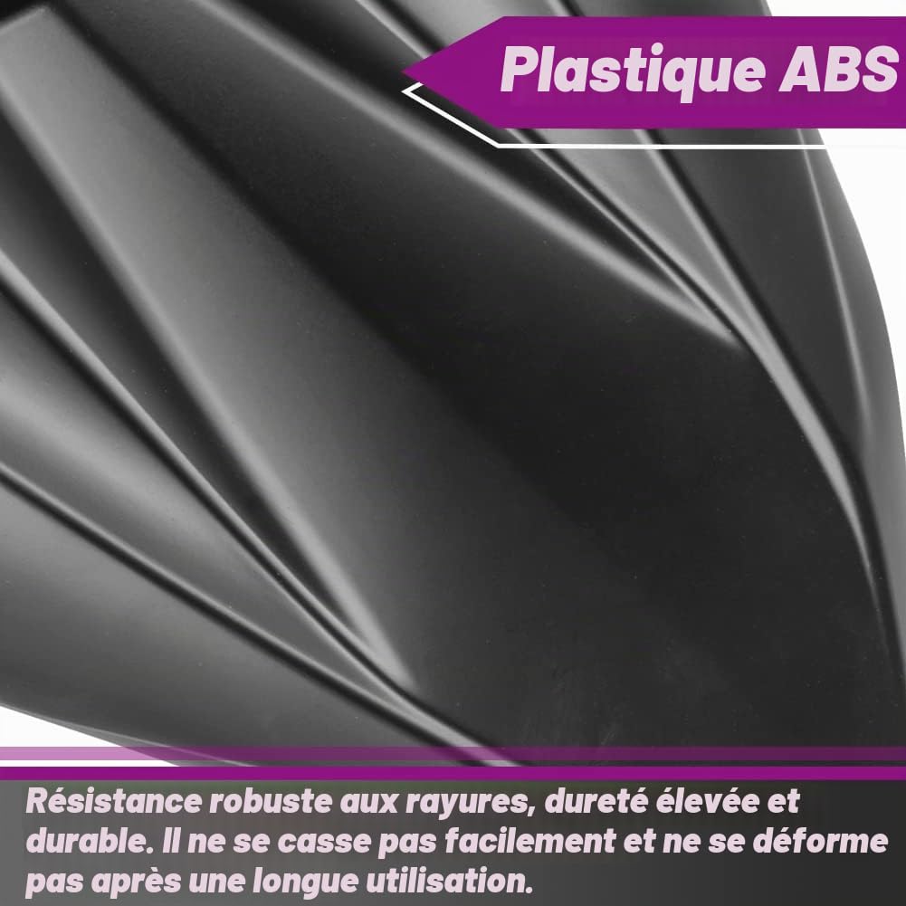 Ninja 650 Z650 Accessoires Siège arrière Capot Cache de Protection Capot ABS Plastique Vert Noir Blanc Compatible avec K-awasaki NINJA650 Z 650 2017 2018 2019 2020 2021 2022 2023(noir mat)