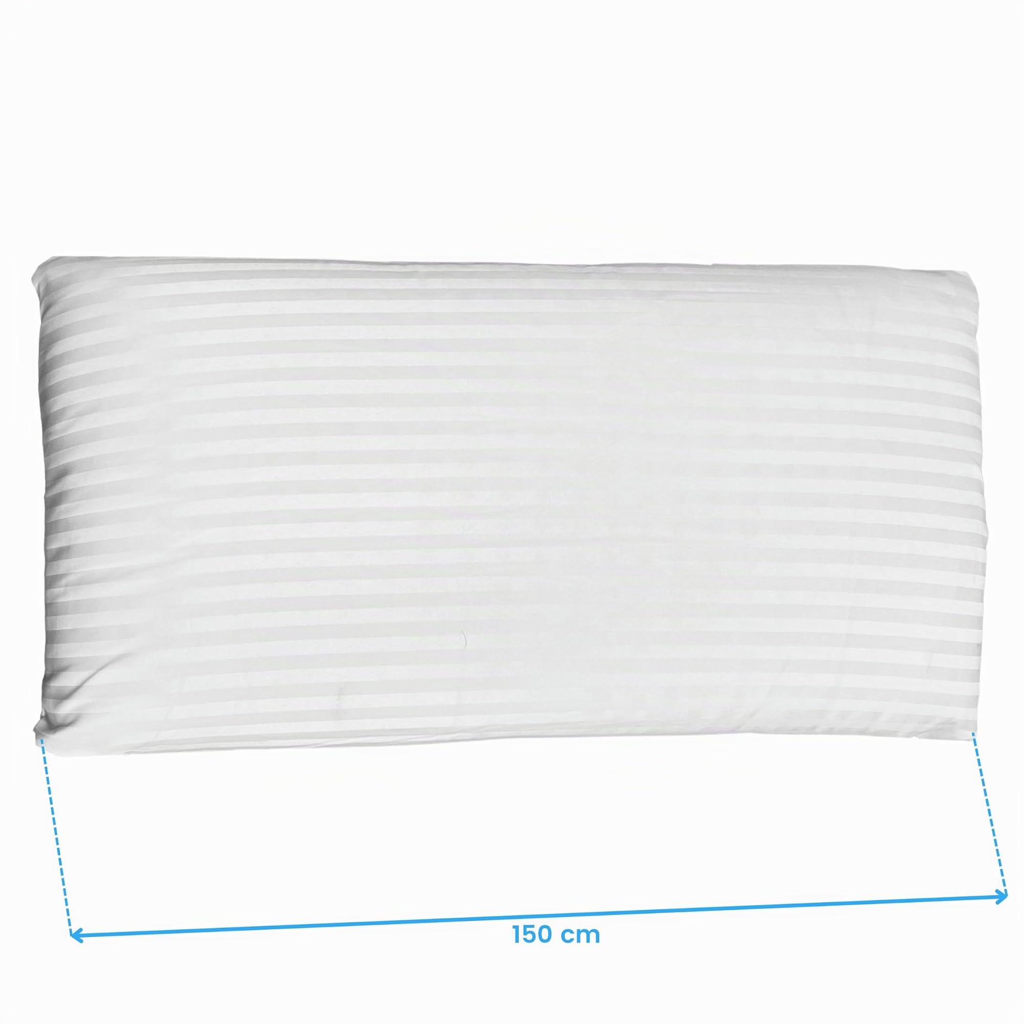Miroytengo Almohada de Látex Perforada con Funda 150 cm