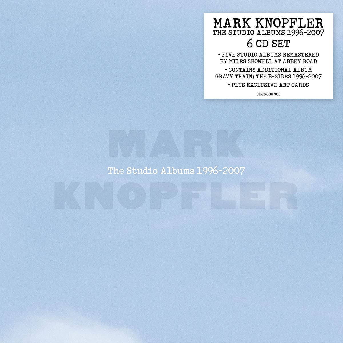 The Studio Albums 1996-2007, Mark Knopfler, New