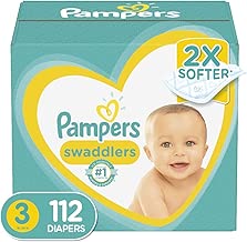 Diapers Size 3, 112 Count - Pampers Swaddlers Disposable Baby Diapers, Giant Pack - coolthings.us