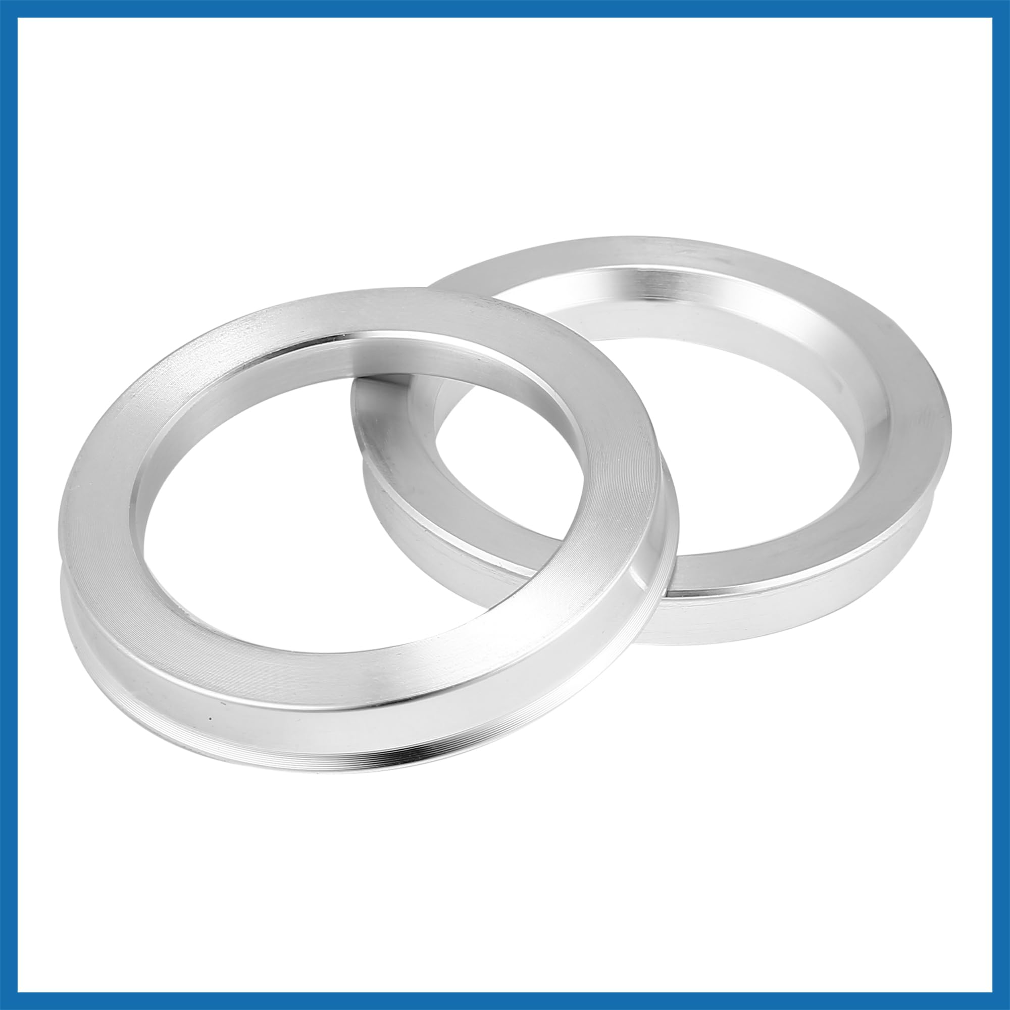 A ABSOPRO 4 Pezzi OD 73,1mm Alluminio Lega Auto Hub Centro 54,1 mm Sostituzione dell'articolo