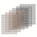 Kingrol 6 Pack Non-Stick BBQ Grill Mesh Mat, 15.75" x13" for Smoker, Pellet, Gas, Charcoal Grill