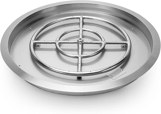 Stanbroil 19-Inch Round Fire Pit Burner Pan image