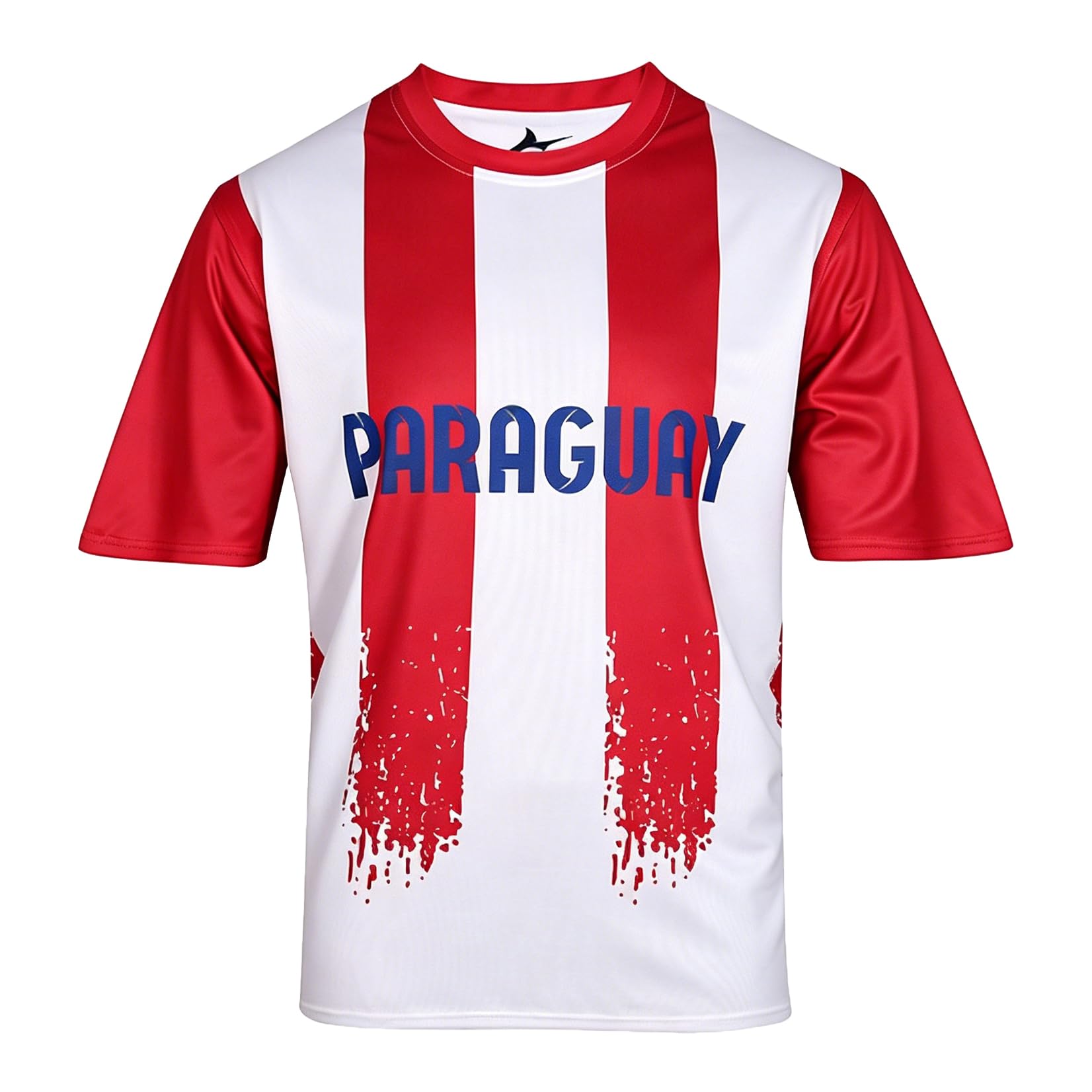2026 Football Cup T Shirts Soccer Fans 48 National Teams Sport Casual National Flag Printing Short Sleeve Mens Womens Training Stretch Breathable Quick Dry Tee Shirt Paraguay M — image 1