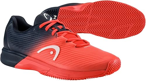 Zapatillas HEAD Revolt Pro 4.0 Clay, Arándano/Coral, Hombre