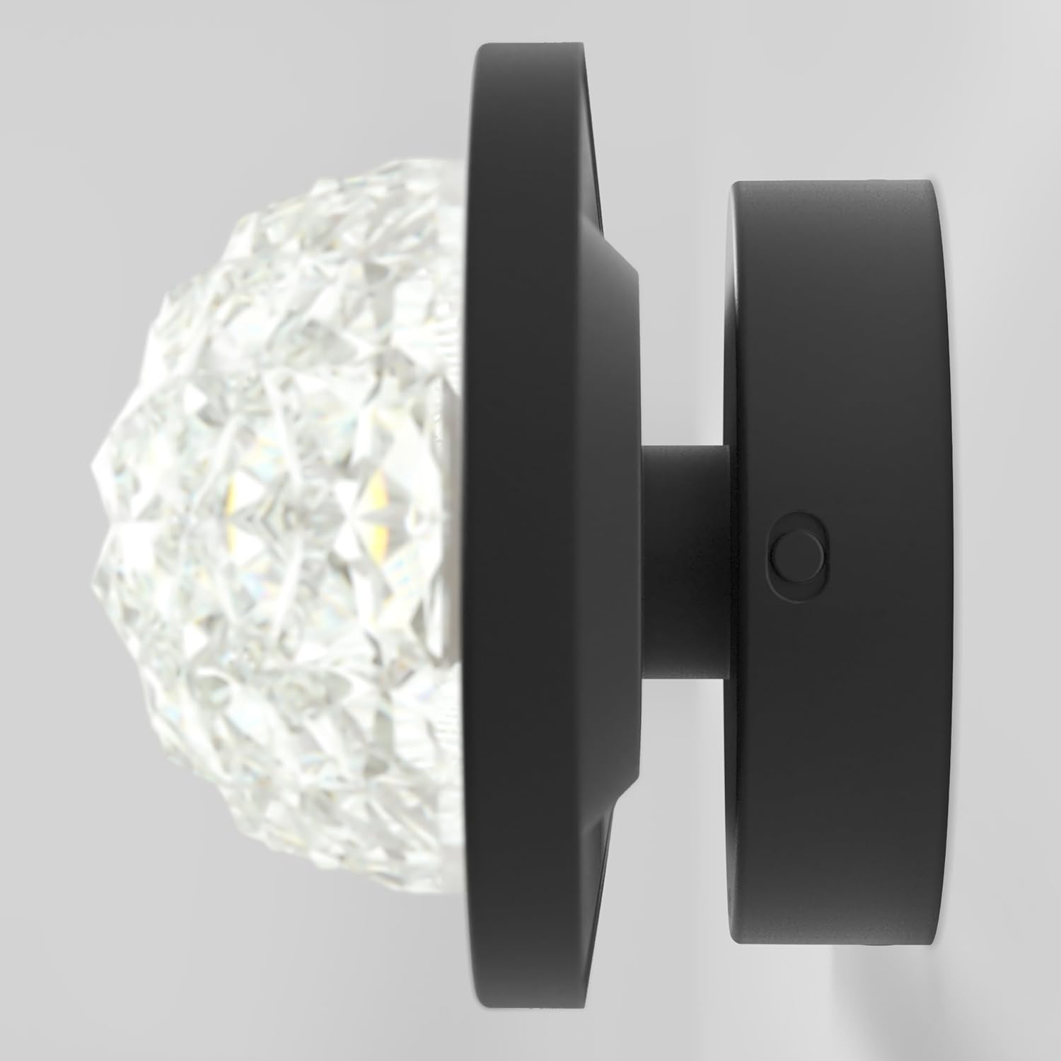 Artika Carat 15W Integrated LED Matte Black Vanity Lights for Bathroom, Bathroom Wall Light 1700 Lumens, Tunable White Light Technology 3000-4000-5000 Kelvin