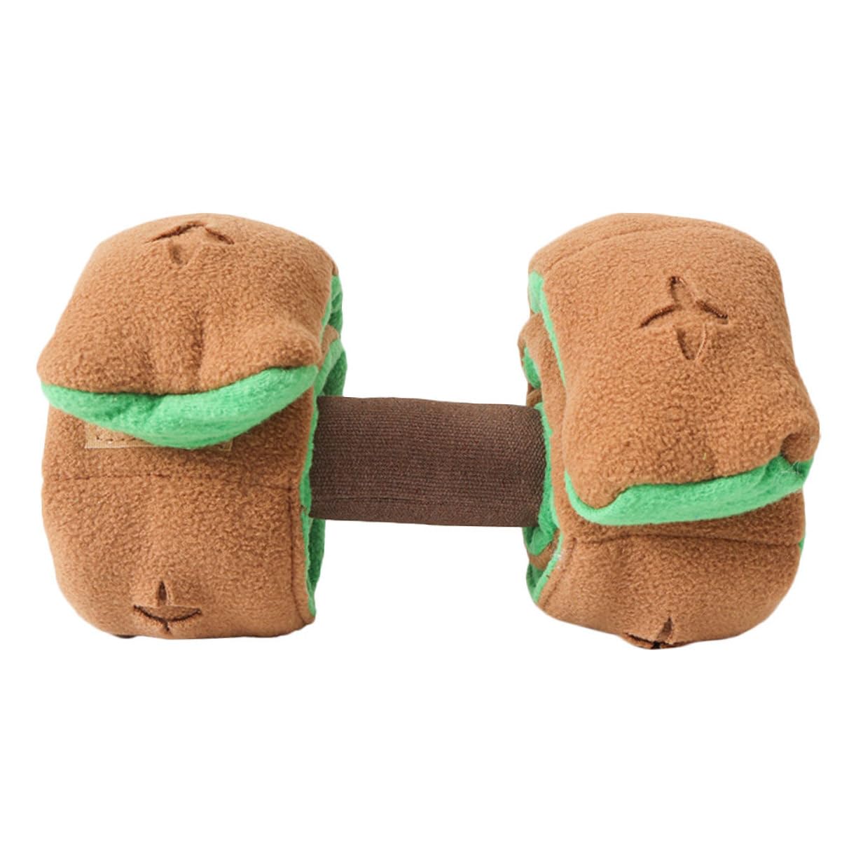 Cadeau pour animal de compagnie Toyvian haltère jouet pour chien sonore amusant