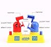 Board Fighting Games, Kids Board Games Punching Boxers - Fighting Robot Interactive Battlebots Boxing Toys for Boys and Girls Robot Boxing Toys, Board Games Punching Boxers for Kids - Fighting Robots,