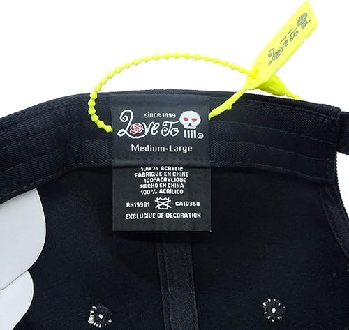 Miniatura 7 de Love To Mujeres Hombres Hiphop Sombreros Navy Bordado Negro Flat Bill Snapback Gorras De Béisbol, marino