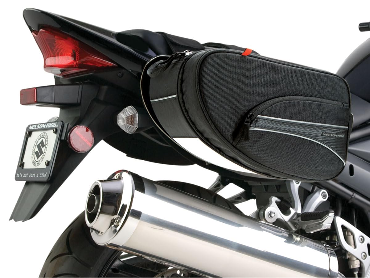 CL-890 Mini Commuter Expandable Saddlebags, Black