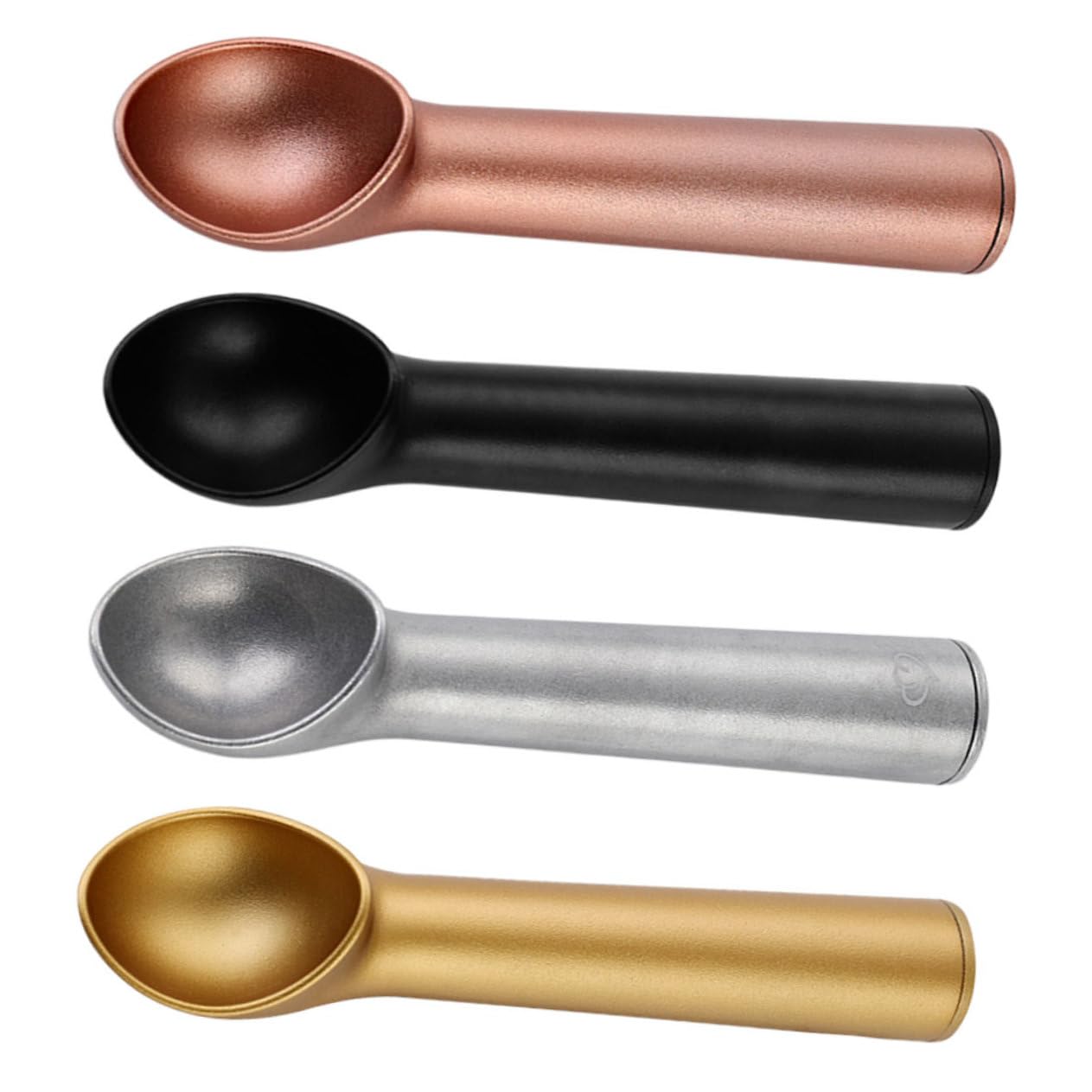 Cabilock Lot De 4 Cuillères À Glace En Aluminium Pour Un Service Facile Antiadhésives Pour La Maison Et Les Desserts