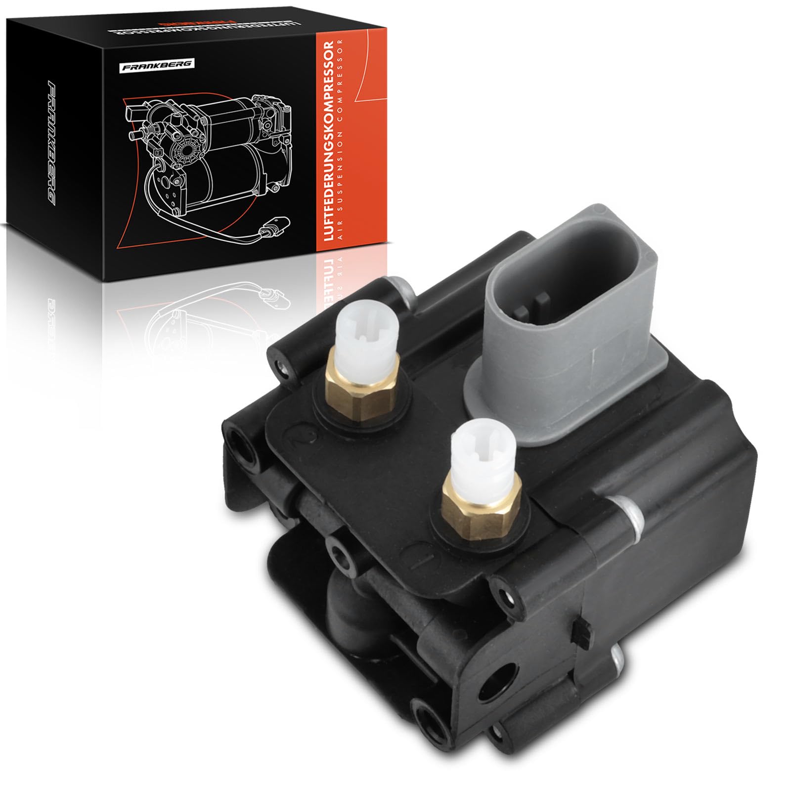 Frankberg Sospensioni pneumatiche Compressore Compatibile con Serie 5 Touring F11 Serie 5 Touring E61 X5 E70 X6 E71 E72 Serie 5 Gran Turismo F07 Replace# 37206789937