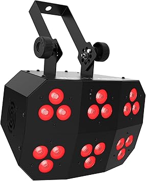 CHAUVET DJ Wash Fx Hex Ils Multi Purpose Led Effect Light | Blinder Wash & Chase Effects In One Unit | Six Zone Eye Candy Output | Uv Blacklight Performance | Stand Alone Dmx Ir Master Slave Control
