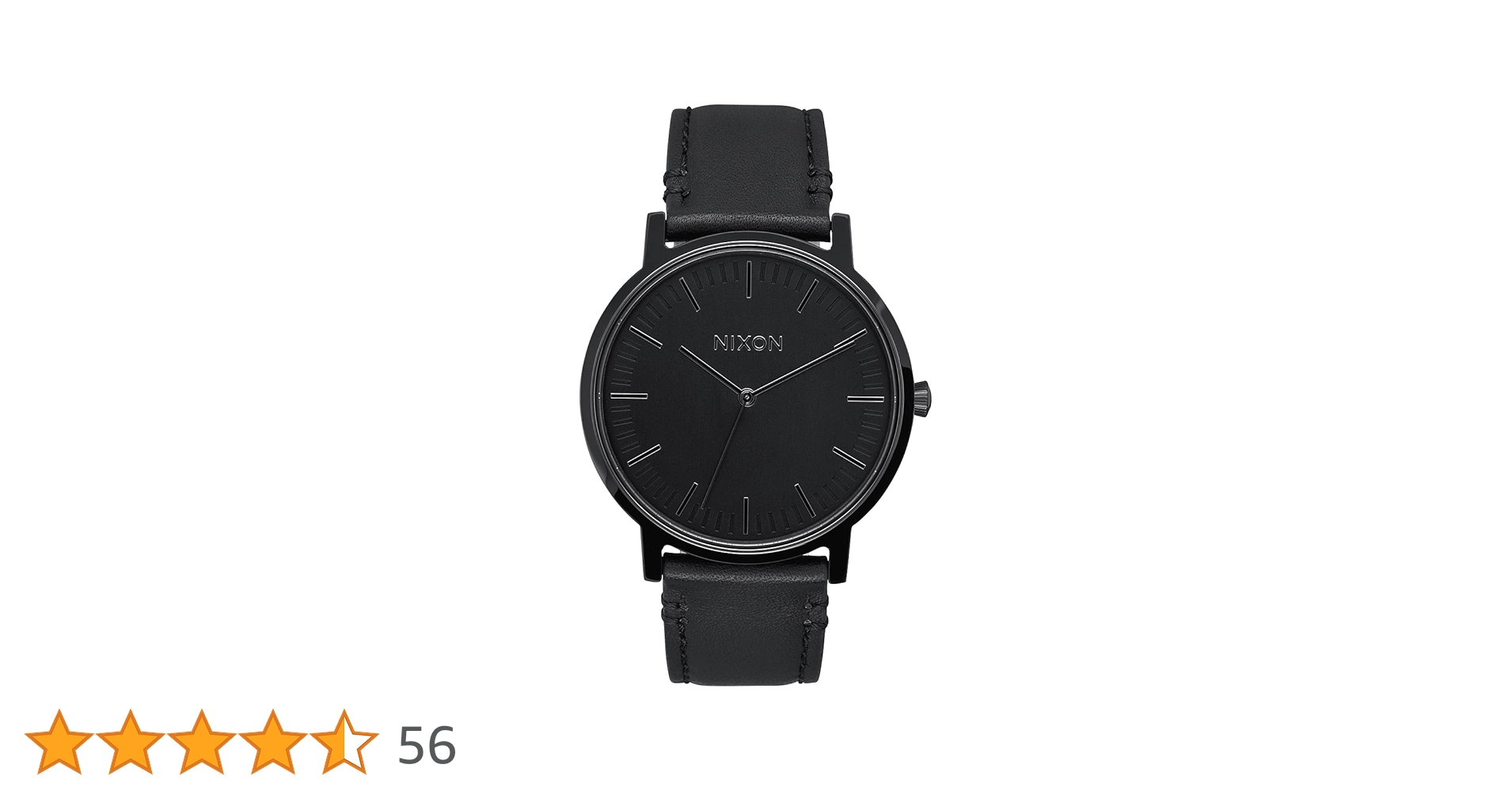 NIXON ブラックレザー時計 Kensington Leather Watch | Black | Women's Leather – Nixon US