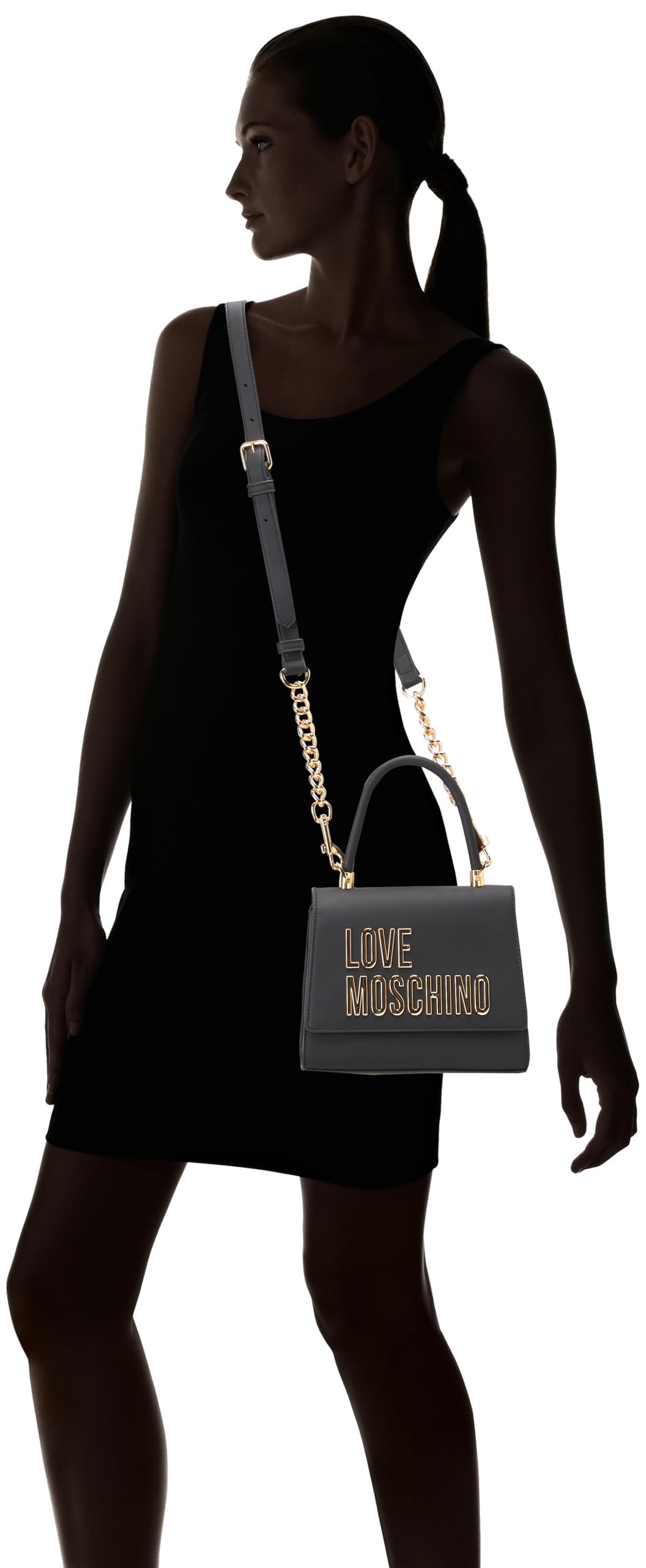 Moschino Borsa donna Love a mano/tracolla nero B25MO69 JC4024PP1LKD0000