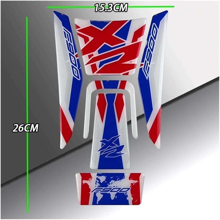 Motorcycle Gas Tank Protectors, for B&MW F900XR F900 XR Motorcycle Tank Pad Sticker Decal Protection Accessories